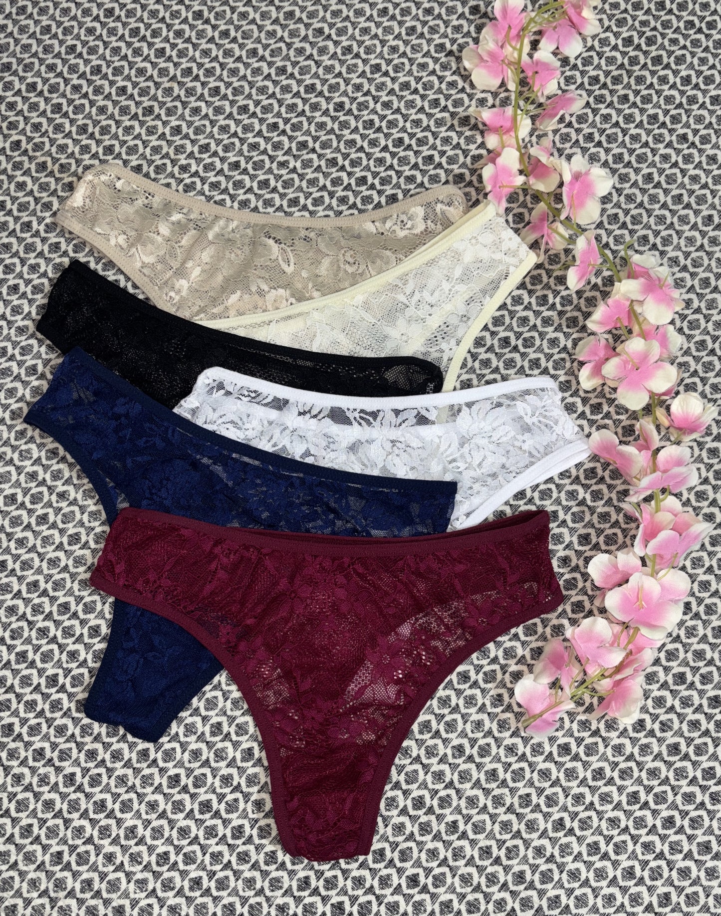 Panty Brasilera Blonda X 6