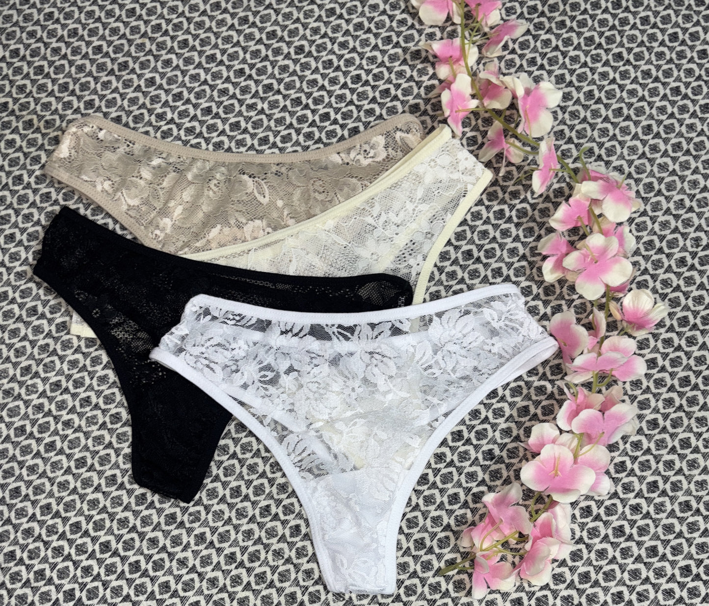 Panty Brasilera Blonda X 6